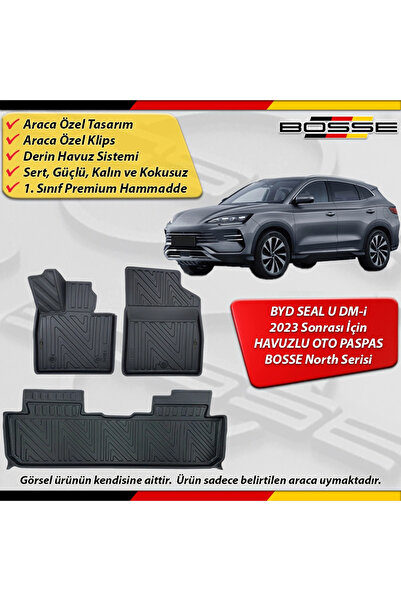 BOSSE North Byd Seal U Paspas Araca Özel Dm-i 2023 Ve Sonrası Derin Havuzlu 3...