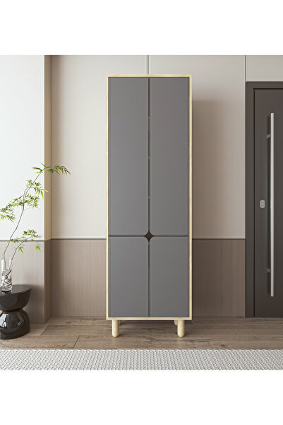 VM VERTEX MOBİLYA PADOVA Portmanto Vestiyer Ayakkabılık 4 Kapaklı