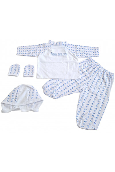 Bubu Kids Creations BubuKids 4-piece cotton baby suit