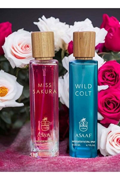 ASAAF Miss Sakura 200ml and Wild Colt Eau de Parfum 200ml