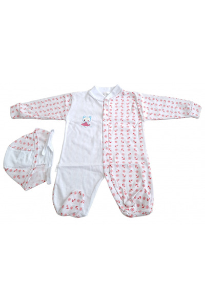 Bubu Kids Creations Jumpsuit plus hat set