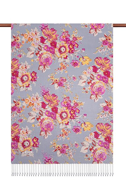 ipekevi 2679 Dream Bouquet Silk Shawl