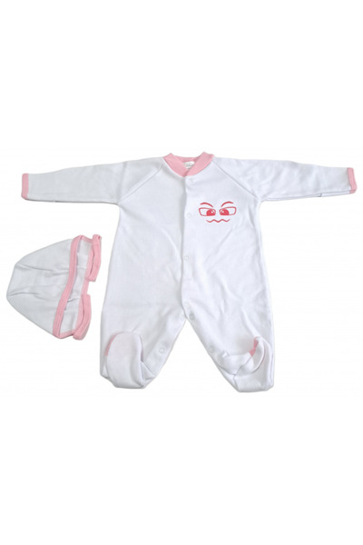 Bubu Kids Creations Salopeta cu căciulă - BubuKids