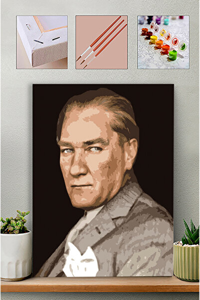 Carmen Sayılarla Boyama Seti - Başöğretmen Atatürk