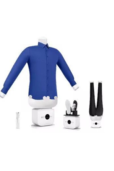 Tradeo جهاز تجفيف وكي الملابس الأوتوماتيكي 3 في 1 - مكواة بخار ذكية للقمصان والسراويل والأحذية