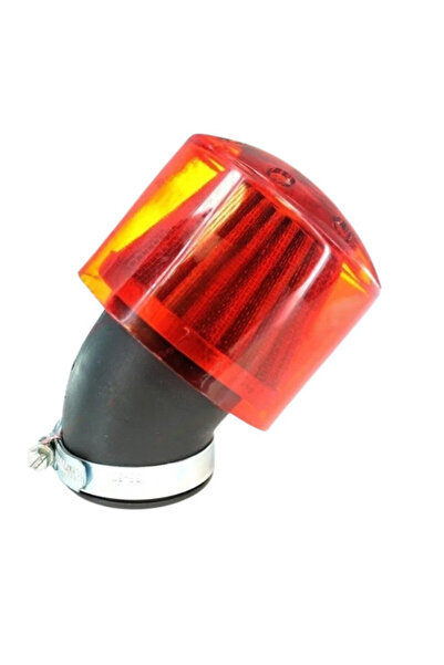 OEM Filtru de aer sport pentru scuter (cu cot și protecție din plastic) 35 mm