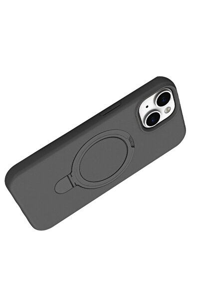 NewFace Nrzsnt Apple iPhone 14 Regal Magsafe Stand Cover - (101541) Titan Gray