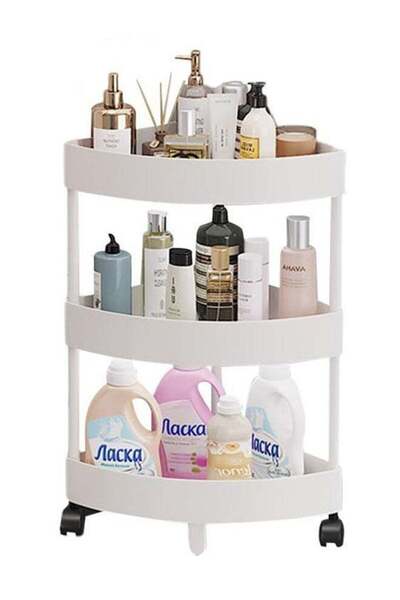 BLOOMING TIME رفوف زاوية مكونة من 3 طبقات تتكيف مع الزوايا، تركيب بسيط، تصميم...