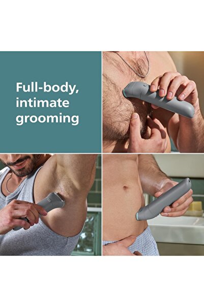 Philips Body Groomer BG3480/15 | Trim & shave body hair | 100% showerproof | Skin-friendly