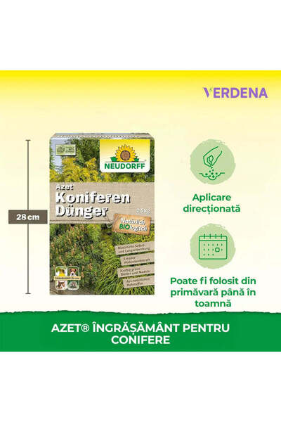 NEUDORF Neudorff Azet Fertilizer for Conifers, 2.5 kg