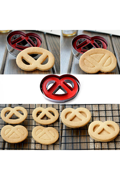 MaffStuff Red spring form for pretzels and cookies 6.4 x 2.5 cm