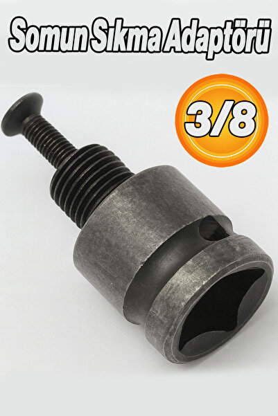 Badem10 Somun Sıkma Matkap Adaptörü 3/8 Metal Dayanıklı Hızlı Bağlama Sisteml...
