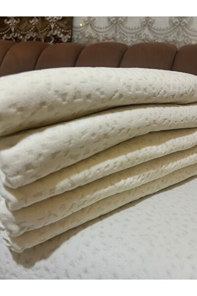 Tekstilsa Fleece Sofa Cover New Fashion White Color 1Pc 210*170 cm Anti-Slip and Wrinkle-Free Design 1Pc