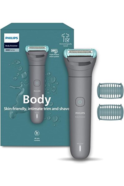 Philips Body Groomer BG3480/15 | Trim & shave body hair | 100% showerproof | Skin-friendly
