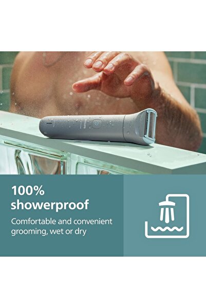 Philips Body Groomer BG3480/15 | Trim & shave body hair | 100% showerproof | Skin-friendly