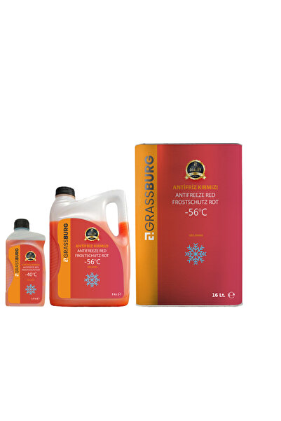GRASSBURG Kırmızı -40 Antifiriz 3 lt
