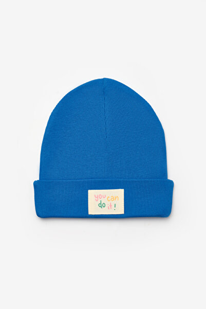 Le Mabelle Beretă pentru copii cu motivație Blue You Can Do It