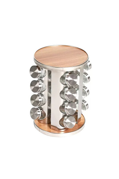 Modern shop Rotating Spice Set on Stand 16 pcs