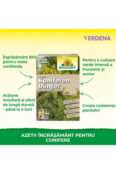 NEUDORF Neudorff Azet Fertilizer for Conifers, 2.5 kg