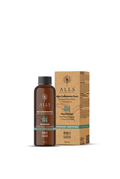 Alls Biocosmetics Organik Sertifikalı Konsantre Ağız Çalkalama Suyu 100 ml