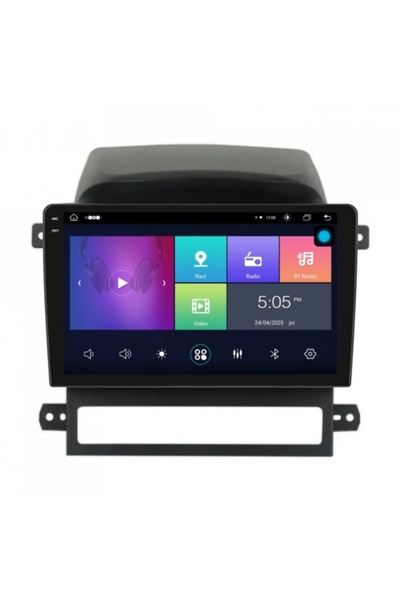 Piloton Dedicated Navigation for Chevrolet Captiva (2006-2011) 2K, 4GB RAM, 64GB, Octa-Core