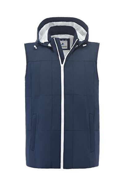 intersivin Erkek Astarlı Mevsimlik Kapüşonlu yelek