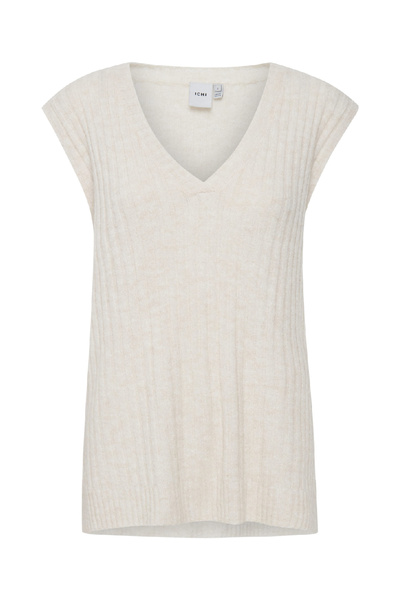ICHI Vest, Ecru