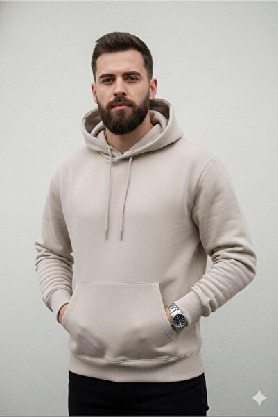 Plus Scorpion Men's sweatshirt without zipper, with hood