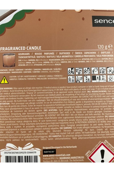 SENCE Gingerbread House scented candle and diffuser set