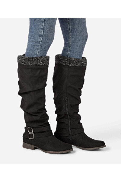 JustFab Boots, Black