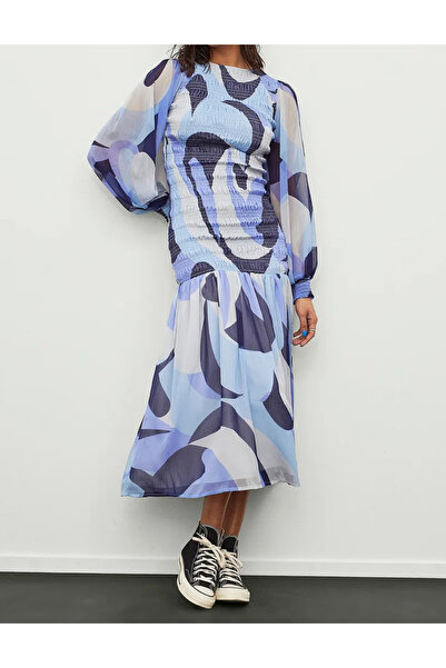 NA-KD Rochie medie, Albastru