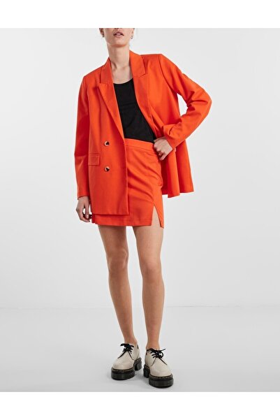 PIECES Fusta, Portocaliu