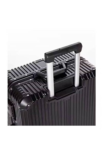 NKX Stylish Hard Shell Aluminum Trolley Suitcase with Four Spinner Wheels Size 20*24 Inchs 2 Pieces Set