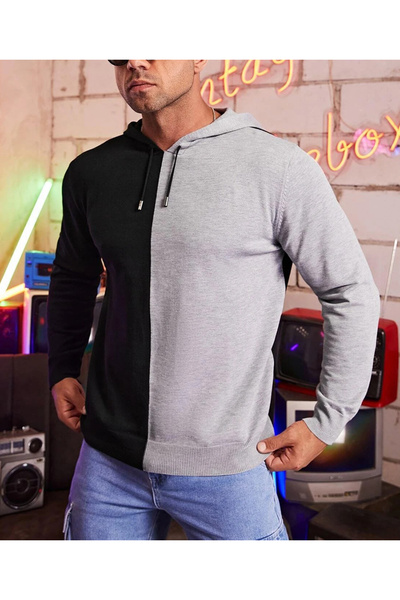 Evendi Sweatshirt, Grey/Black