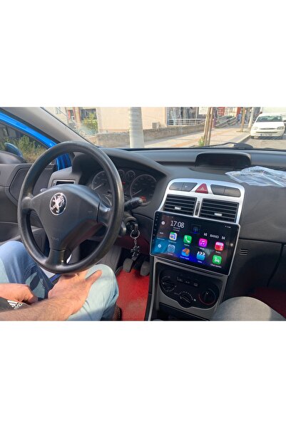 navicars CADENCE PEUGEOT 307 2001-08 Android Multimedya CARPLAY ÖN/ARKA KAMER...