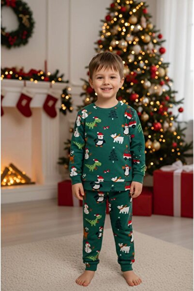 BOBBY JR KİDSWEAR CHRISTMAS Themed CHILDREN'S PAJAMAS SET