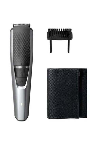 Philips Beard Trimmer With Comb And Storage Pouch Black/Grey