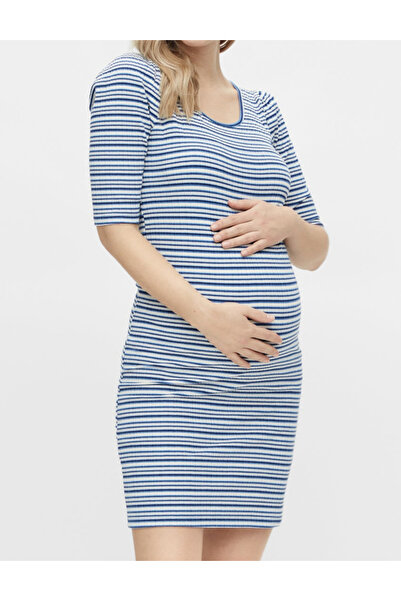 MAMALICIOUS Short dress, Blue