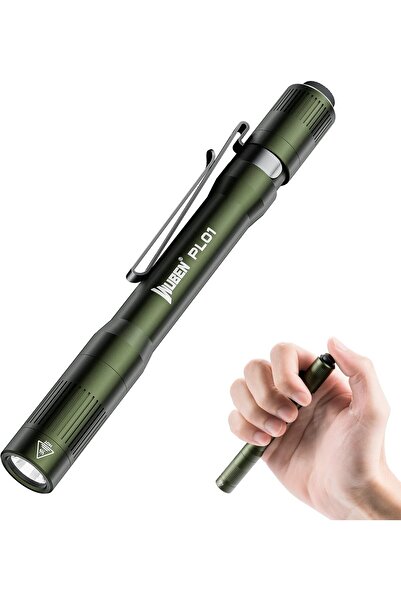 Wuben PL01 Torch Light, 650 Lumens Pocket EDC Rechargeable Pen Flashlight, IP68