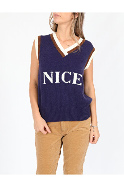 Evendi Vest, Navy Blue