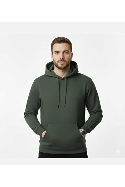 Plus Scorpion Men's sweatshirt without zipper, with hood