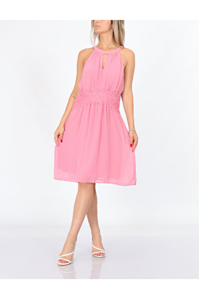 VILA Short dress, Pink