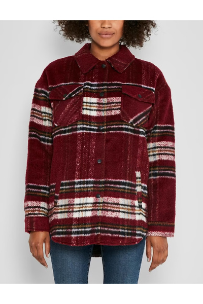 Noisy May Jacket, Burgundy