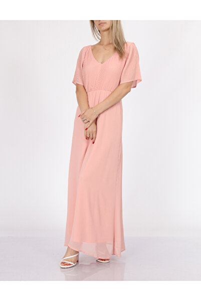 VILA Long dress, Pink