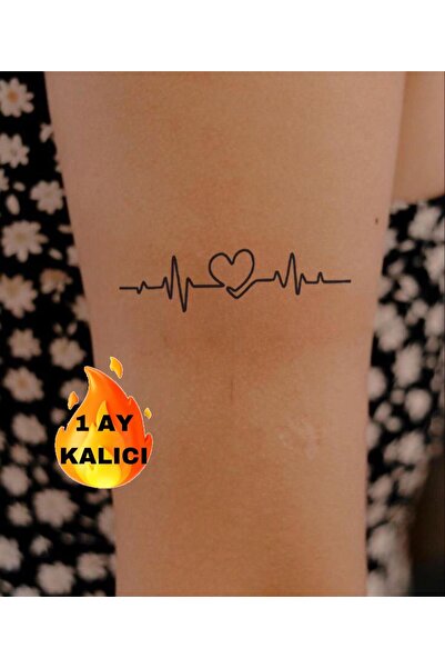 Mecit Tuhafiye 1 AY KALICI MİNİMAL NABIZ BİLEK VUCUT İÇİN GEÇİCİ DÖVME