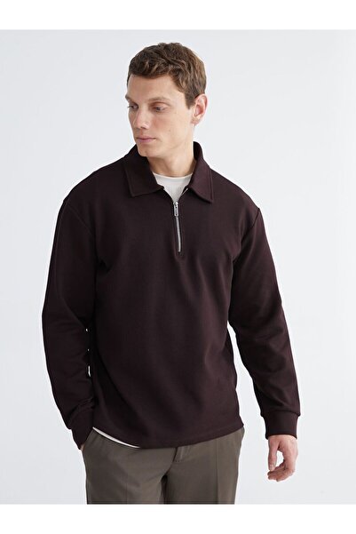 LC Waikiki Polo Neck Men's Sweatshirt