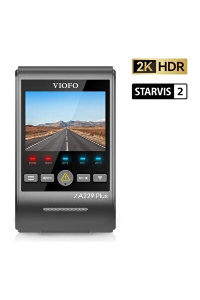 Viofo A229 Plus 2k Hdr Sony Starvis 2 Sensörlü Wi-Fi Gps'li Araç Kamerası