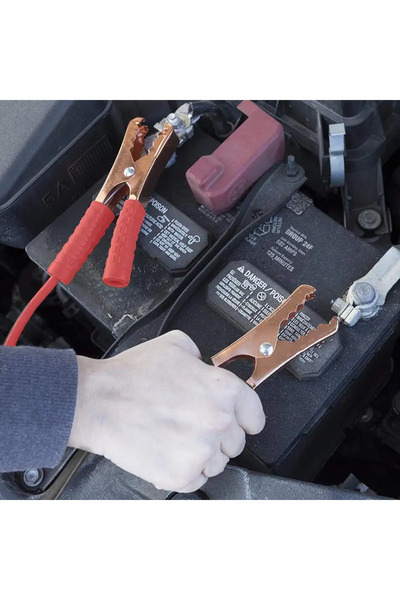 Teox Car Jump Starter Cables 2000 Amp 12V 24V With Copper Clamps And Case