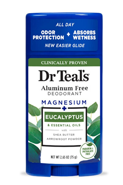 Dr Teals Dr Teal's Aluminum-Free Eucalyptus Deodorant 75 Gr