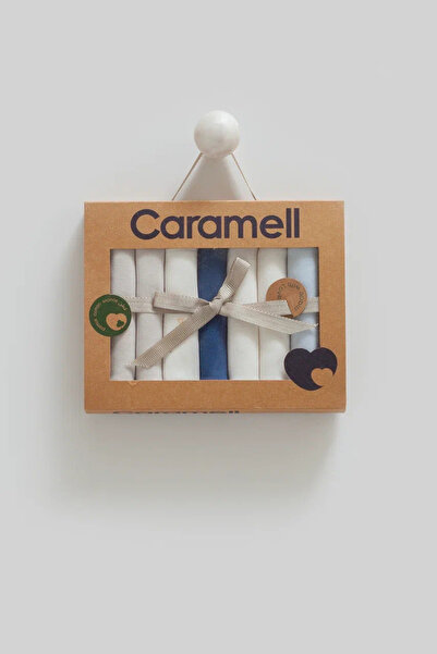 Caramell 7-Pack Mouth Wipes Basic Gray